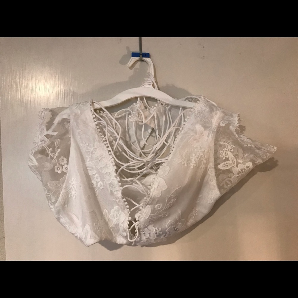 Top and skirt outfit